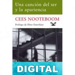 Una cancion del ser y la apariencia Cees Nooteboom