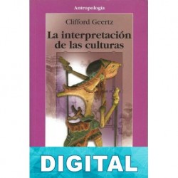 La interpretación de las culturas Clifford Geertz