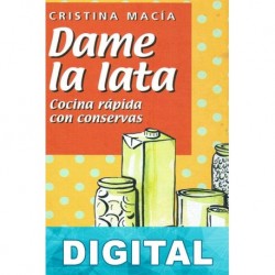 Dame la lata Cristina Macía