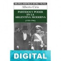 Partidos y poder en la Argentina moderna Alberto Ciria (Hist.)