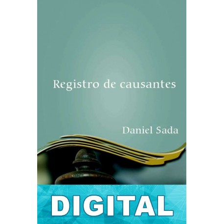 Registro de causantes Daniel Sada