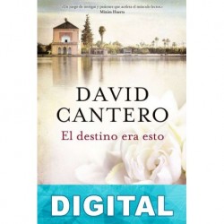 El destino era esto David Cantero