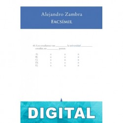 Facsímil Alejandro Zambra