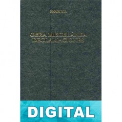 Obra miscelánea. Declamaciones (B. C. Gredos) Ennodio