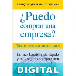 ¿Puedo comprar una empresa? Enrique Quemada Clariana