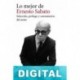 Lo mejor de Ernesto Sabato Ernesto Sábato