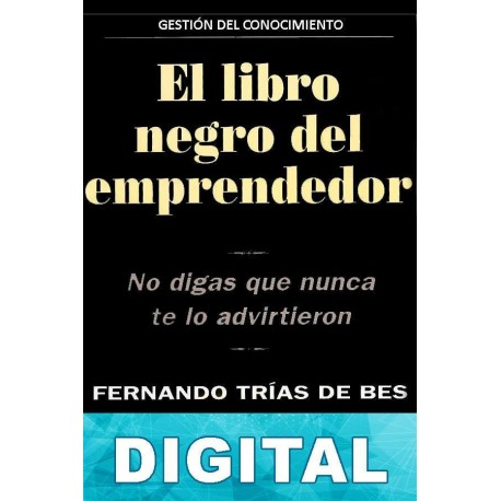 El libro negro del emprendedor Fernando Trías de Bes