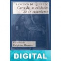 Carta de las calidades de un casamiento Francisco de Quevedo