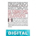 El libro del filósofo Friedrich Nietzsche