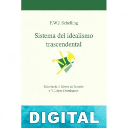 Sistema del idealismo trascendental Friedrich Schelling