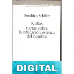 Cartas sobre la educación estética del hombre Friedrich Schiller
