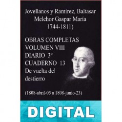Diario 3º - Cuaderno 13 Gaspar Melchor de Jovellanos
