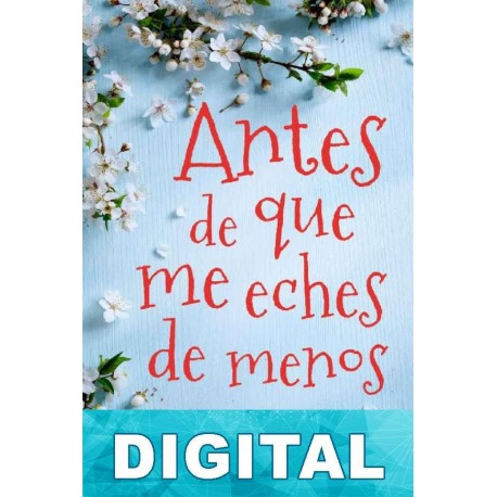 Antes de que me eches de menos Gema Samaro
