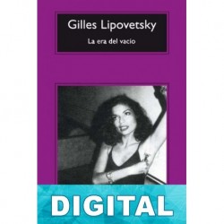 La era del vacío Gilles Lipovetsky