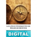 Los años itinerantes de Wilhelm Meister Goethe