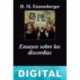 Ensayos sobre las discordias (Argumentos) Hans Magnus Enzensberger