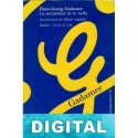 La actualidad de lo bello Hans-Georg Gadamer