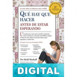 Qué hay que hacer antes de estar esperando Heidi Murkoff
