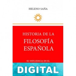 Historia de la filosofía española Heleno Saña