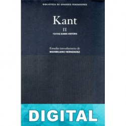 Textos sobre historia Immanuel Kant