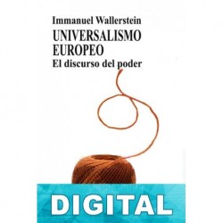Universalismo europeo Immanuel Wallerstein