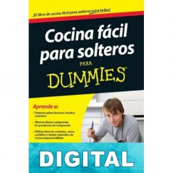 Cocina fácil para solteros para Dummies Inés Ortega
