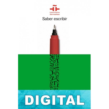 Saber escribir Instituto Cervantes