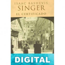 El certificado Isaac Bashevis Singer