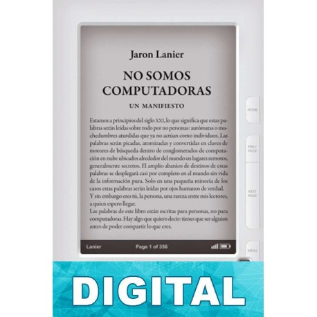 No somos computadoras Jaron Lanier