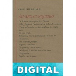 Obras literarias, II Álvaro Cunqueiro
