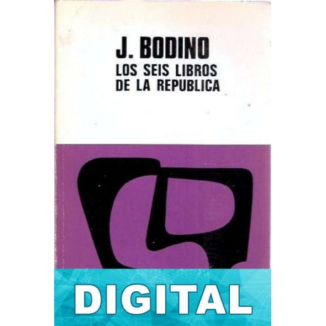 Los seis libros de la República Jean Bodin