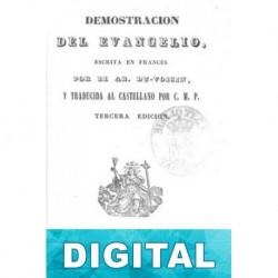 Demostración del evangelio Jean-Baptiste Duvoisin