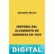 Historia del alzamiento de Zaragoza en 1854 Jerónimo Borao