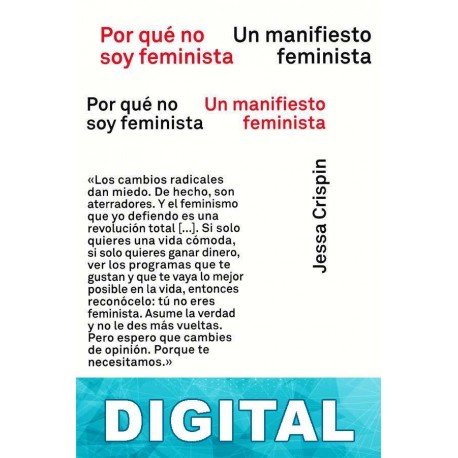 Por qué no soy feminista Jessa Crispin