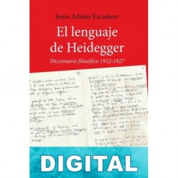 El lenguaje de Heidegger Jesús Adrián Escudero