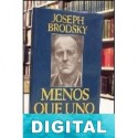 Menos que uno Joseph Brodsky