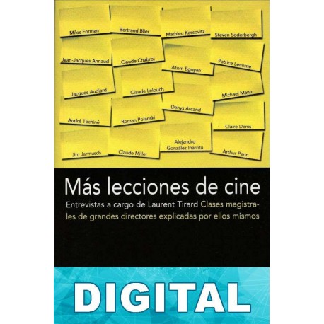 Más lecciones de cine Laurent Tirard
