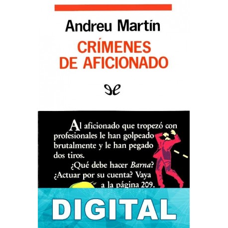 Crímenes de aficionados Andreu Martín