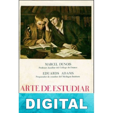 Arte de estudiar Marcel Dunois & Eduards Adams