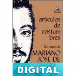 Artículos de costumbres Mariano José De Larra