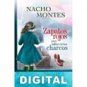 Zapatos rojos para saltar en los charcos Nacho Montes