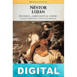 Decidnos, ¿quién mató al conde? Néstor Luján