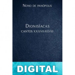 Dionisíacas Cantos XXXVII-XLVIII Nono de Panópolis
