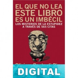 El que no lea este libro es un imbécil Oliviero Ponte di Pino