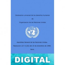 Declaración universal de los derechos humanos ONU
