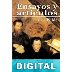 Ensayos y artículos Oscar Wilde