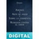 Amores - Arte de Amar - Sobre la Cosmética del rostro - Remedios contra el amor Ovidio