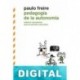 Pedagogía de la autonomía Paulo Freire