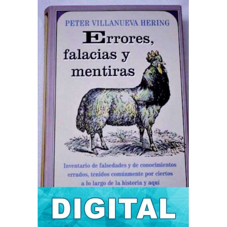 Errores, falacias y mentiras Peter Villanueva Hering