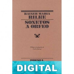 Sonetos a Orfeo Rainer Maria Rilke